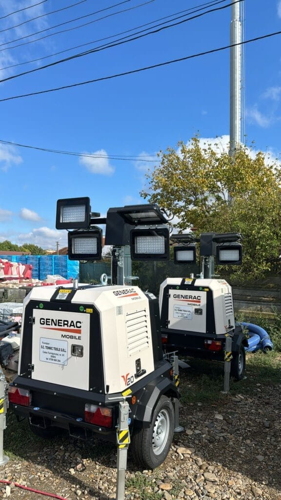 Generator cu turn de lumini Generac