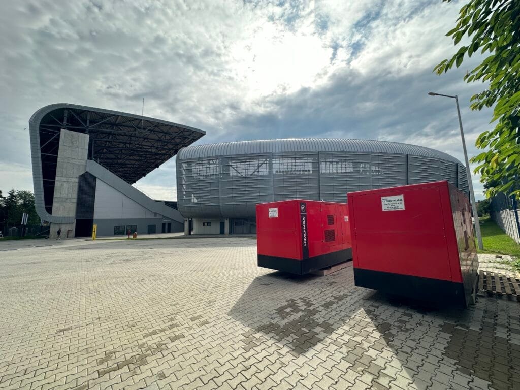Rezerva de energie pentru stadionul Municipal Sibiu